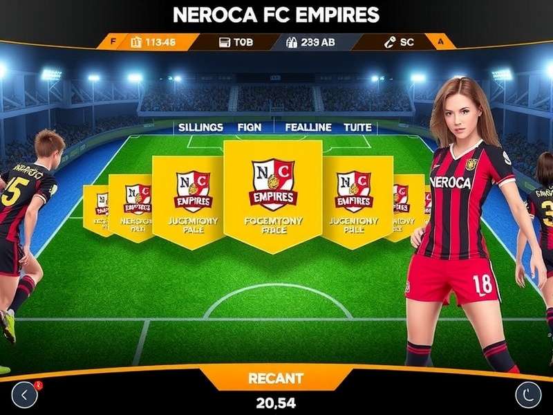 NEROCA FC Empires Women's League Update NEROCA FC Empires new women's league mode screenshot