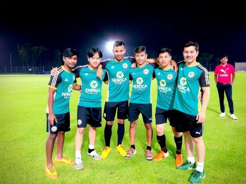NEROCA FC Empires Community Meetup NEROCA FC Empires players at a meetup in Kolkata